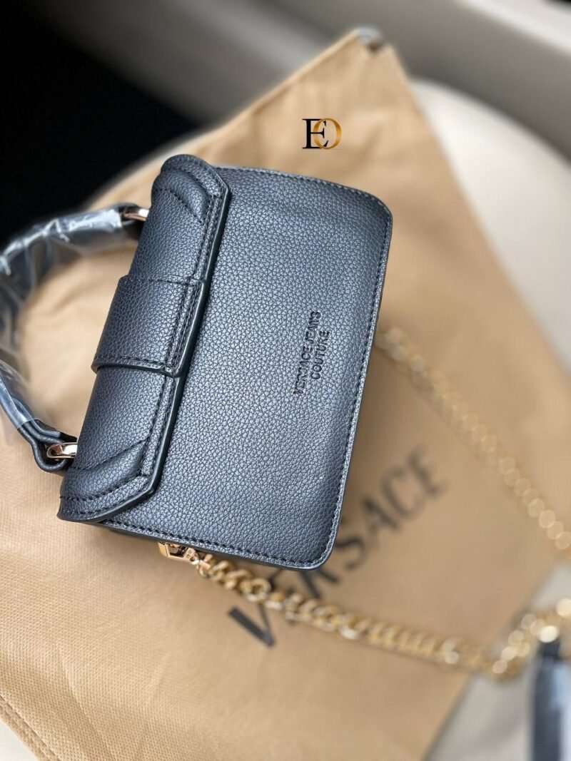 Versace Designers Bags Black - Image 4