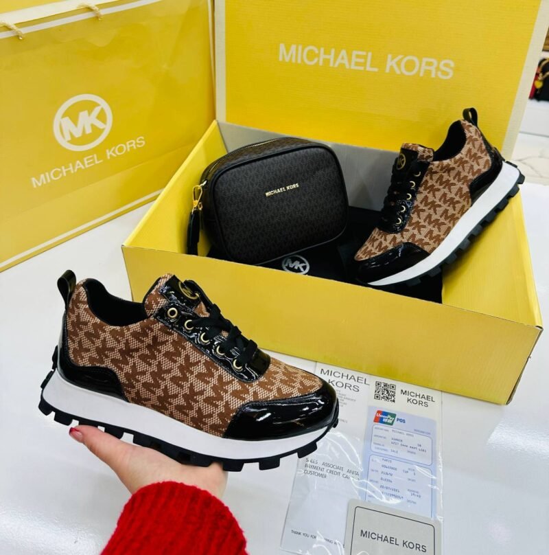 Michael Kors Designers Pair (Bag, Shoes, Purse) Multi Designs - Image 7